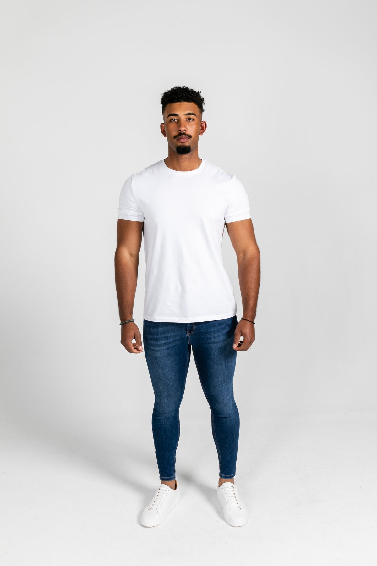 Dark Blue Non Ripped Marzzi Jeans Australia